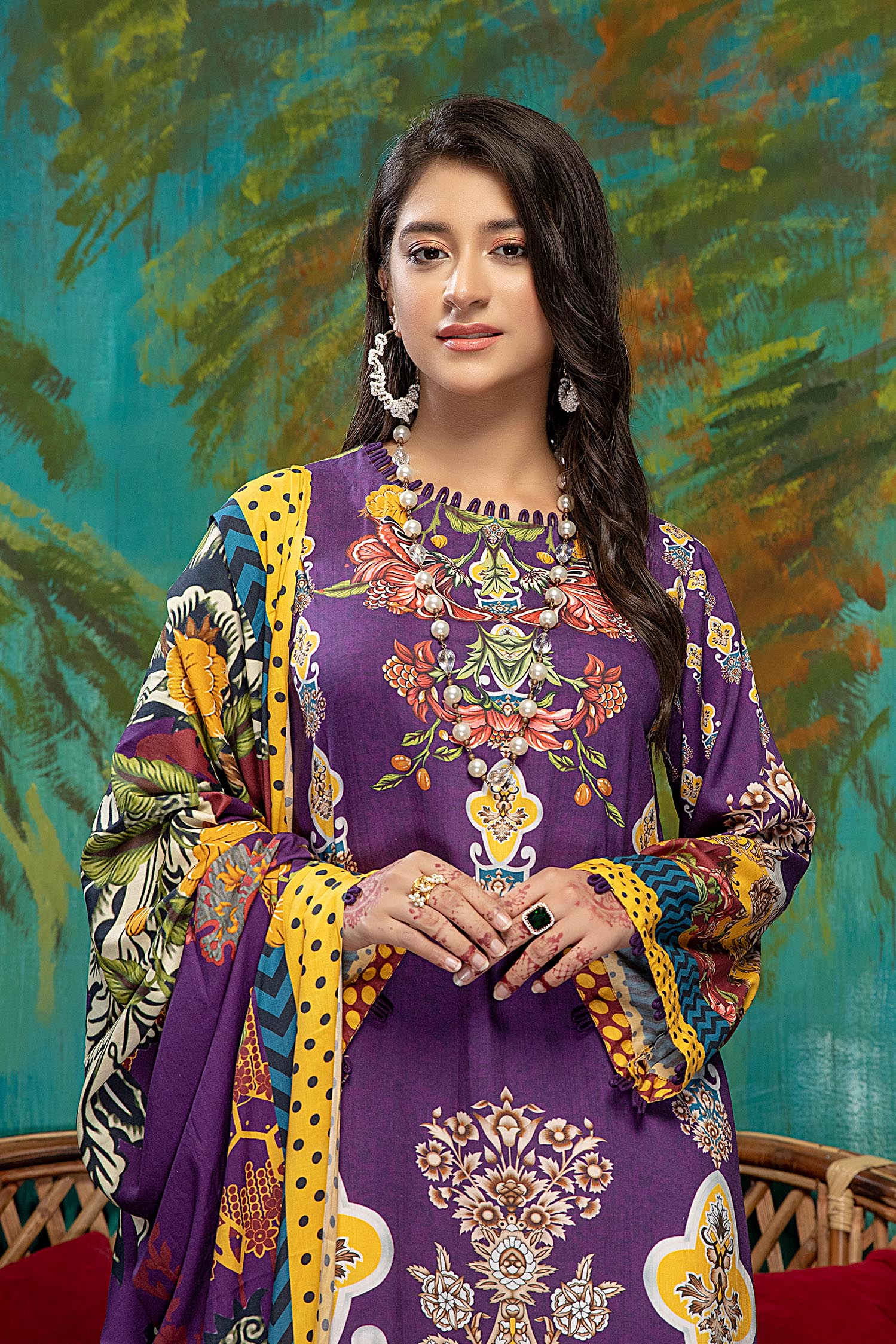 Zavin - Digital Printed Linen - Image 3