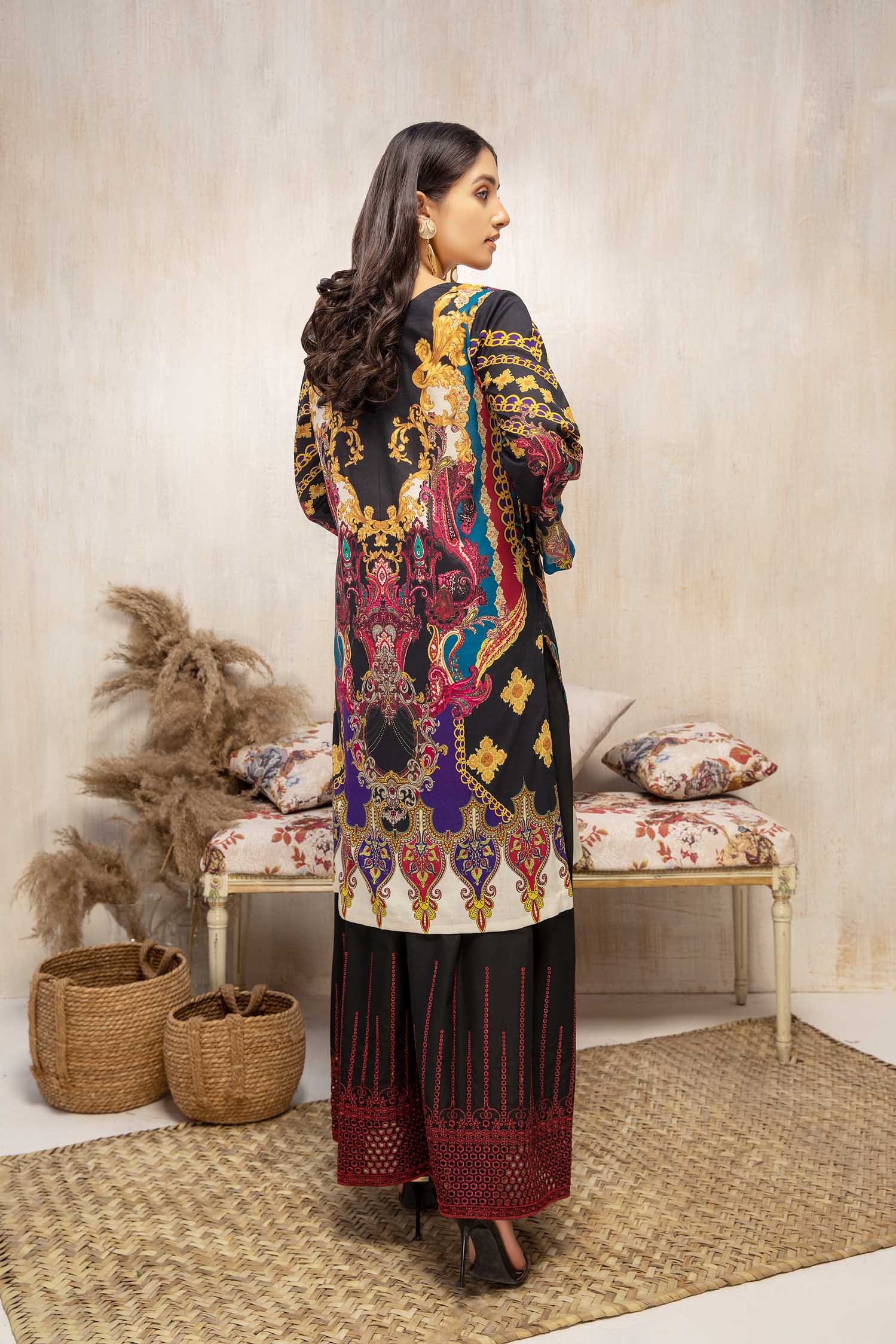 Zestful - Digital Printed Lawn 2 piece - Image 3